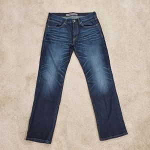 Express Men's Kingston Classic Fit Straight Leg Jeans